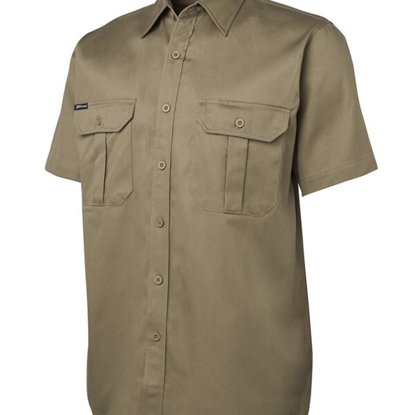 Mens Short Sleeve 190G Work Shirt Thumbnail