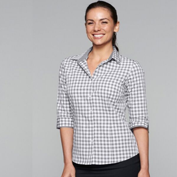 Womens Devonport Shirt 3/4 Sleeve Thumbnail
