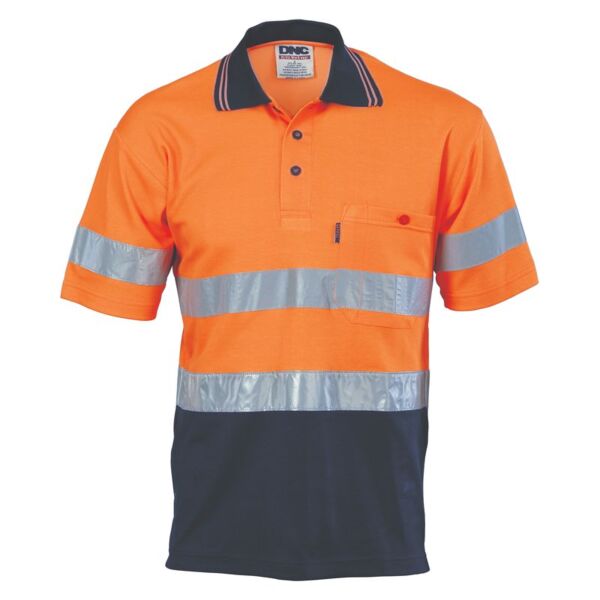 Two Tone Cotton Back Polos with Generic Tape Thumbnail